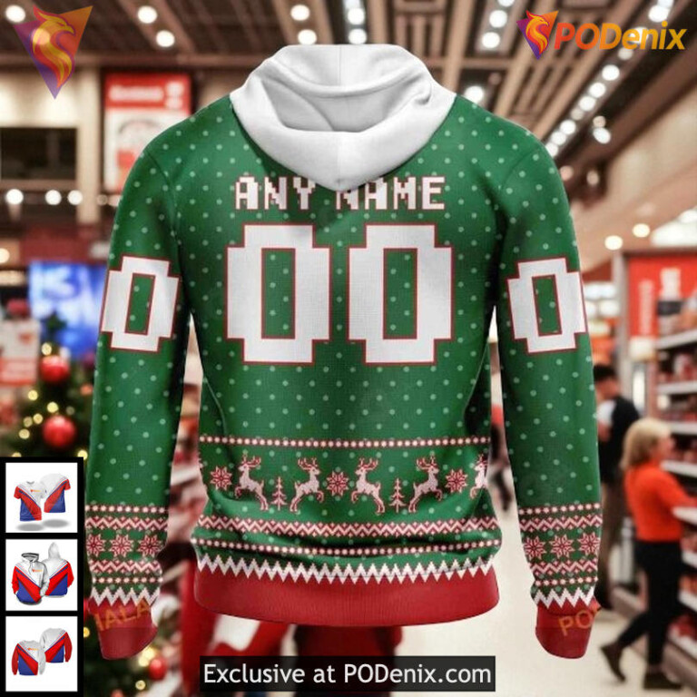 Cool Graphic St Louis Blues Hoodie, NHL Christmas 3D Custom Apparel - 1