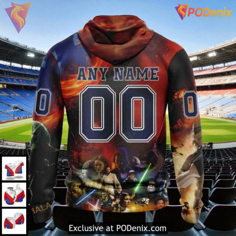 Cool Graphic St Louis Blues Hoodie NHL Design With Star Wars Inspired Style - 1