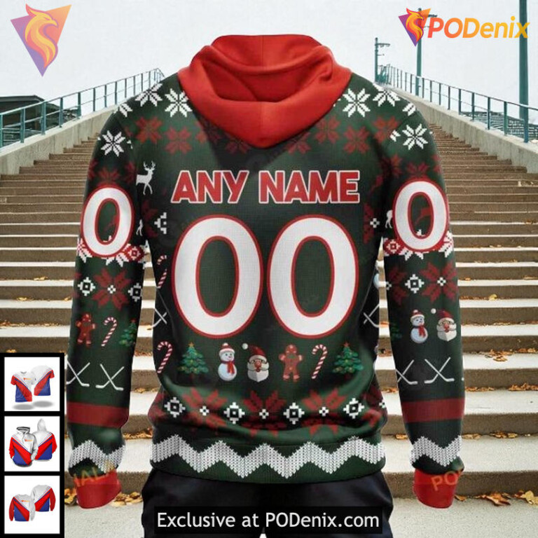 Cool Graphic St Louis Blues Hoodie NHL Holiday 3D Design For Christmas Fans - 1