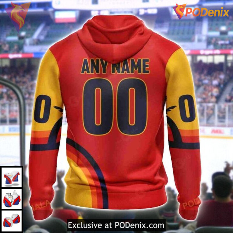 Custom All Star Sunset 2025 NHL Minnesota Wild Christmas Hoodie 3D - 2