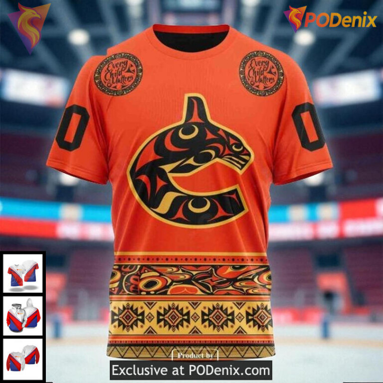 Custom Canucks Hoodie Limited Edition, Vancouver Canucks 3D All Over Print NHL - 2