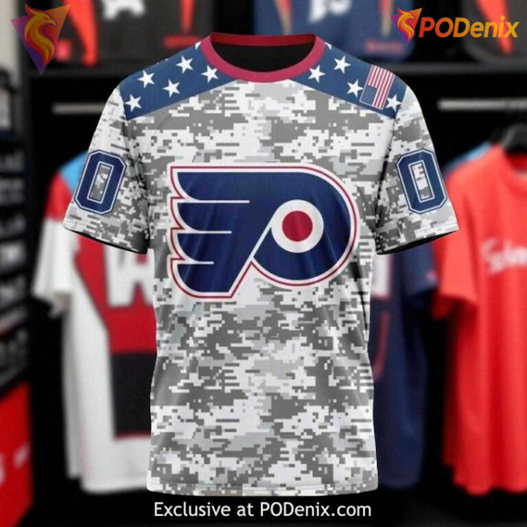 Custom Flyers Hoodie Limited Edition, Camo Design for Veterans Day 2025 - 2