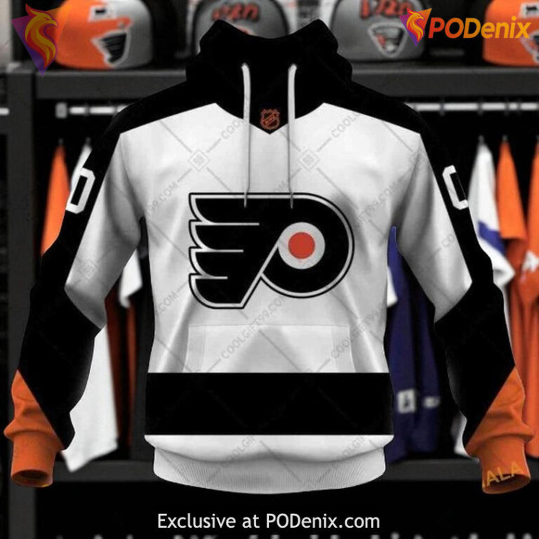 Custom Flyers Hoodie Limited Edition Reverse Retro 2223 NHL 3D Style