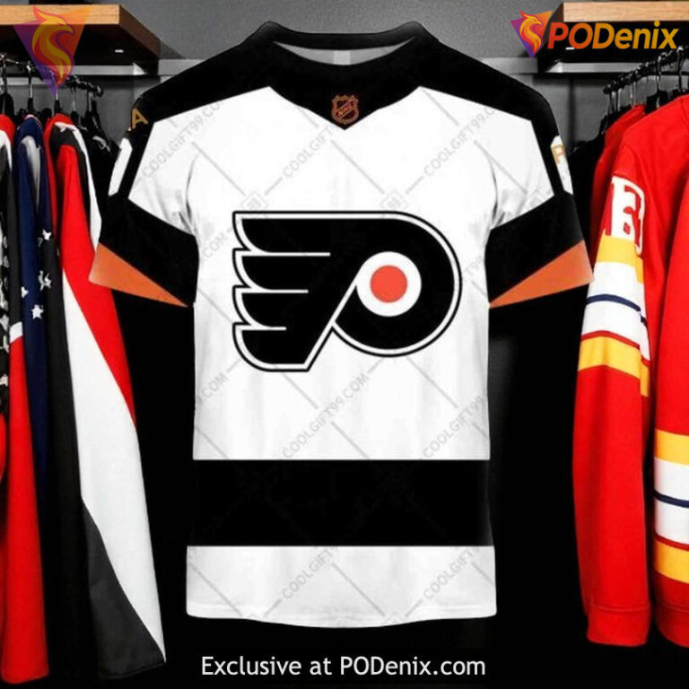 Custom Flyers Hoodie Limited Edition Reverse Retro 2223 NHL 3D Style - 1