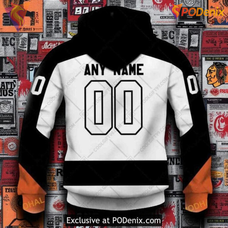Custom Flyers Hoodie Limited Edition Reverse Retro 2223 NHL 3D Style - 2