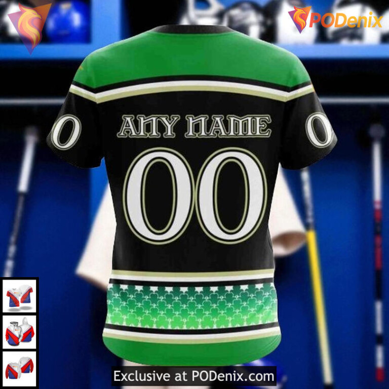 Custom Hockey Celebrate St Patricks Day Toronto Maple Leafs Hoodie, 3D Fan Gear - 3