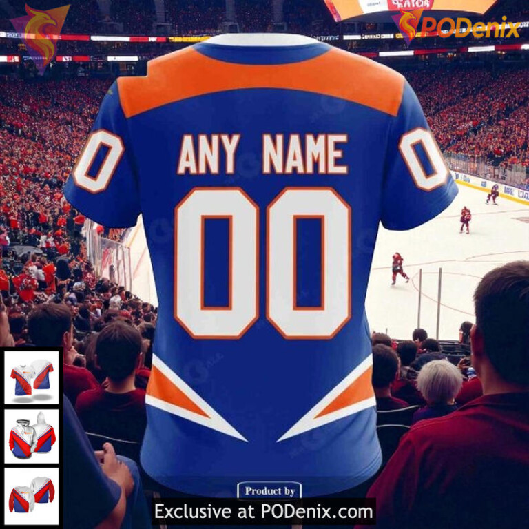 Custom New York Islanders Hoodie 3D Retro Inspired NHL Design For Fans - 3