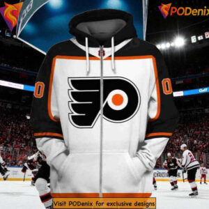 Custom NHL Philadelphia Flyers Hoodie 3D, Retro Fan Gear With Number Custom NHL Philadelphia Flyers Hoodie 3D, Retro Fan Gear With Number