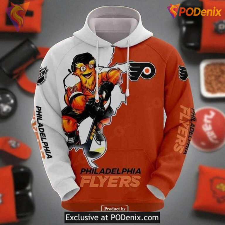 Custom Philadelphia Flyers Hoodie NHL Sweatshirt Hoodie 3D Shirt