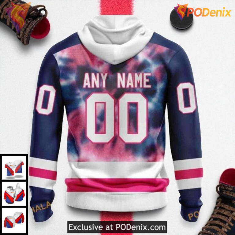 Custom Pink October Fight Breast Cancer NHL Chicago Blackhawks Hoodie 3D - 1