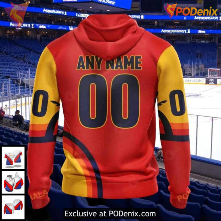 Custom Tampa Bay Lightning All Over Print Hoodie Sunset All Star NHL Design - 1