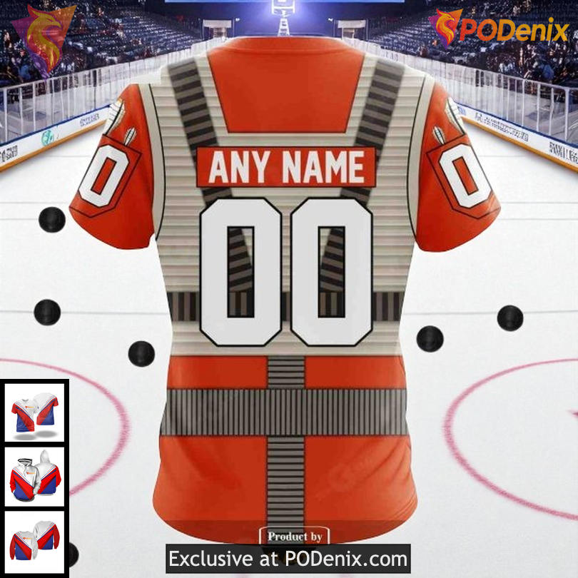 Custom Tampa Bay Lightning Hoodie Rebel Pilot NHL 3D Design For Star Wars Fans Custom Tampa Bay Lightning Hoodie Rebel Pilot NHL 3D Design For Star Wars Fans