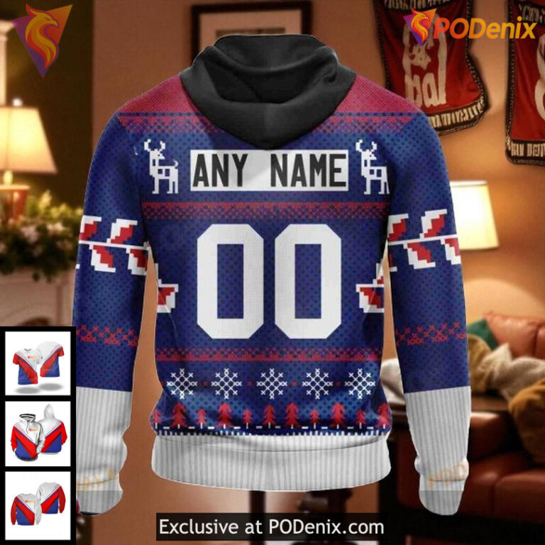 Detroit Red Wings 3D Hoodie NHL Custom Christmas Style Sweatshirt Design - 1