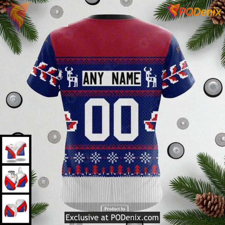 Detroit Red Wings 3D Hoodie NHL Custom Christmas Style Sweatshirt Design - 3