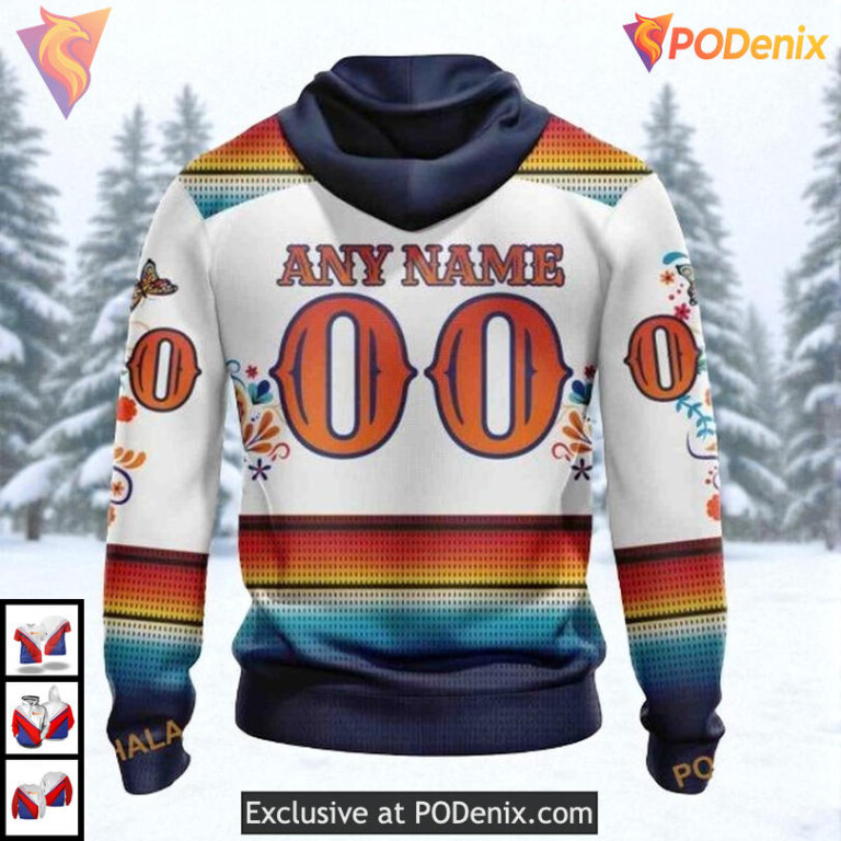 Dia De Los Muertos Tribute Custom Vintage Los Angeles Kings Hoodie NHL 3D - 1