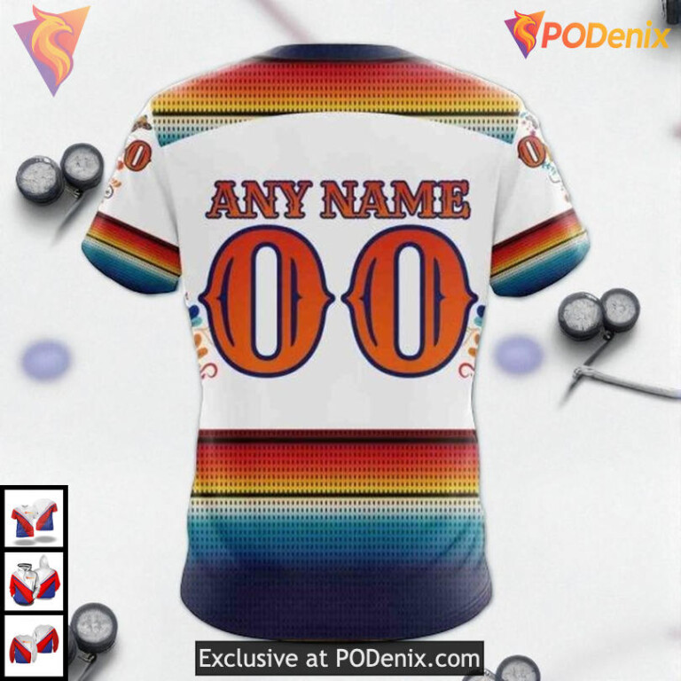 Dia De Los Muertos Tribute NHL Minnesota Wild Personalized 3D Hoodie - 3