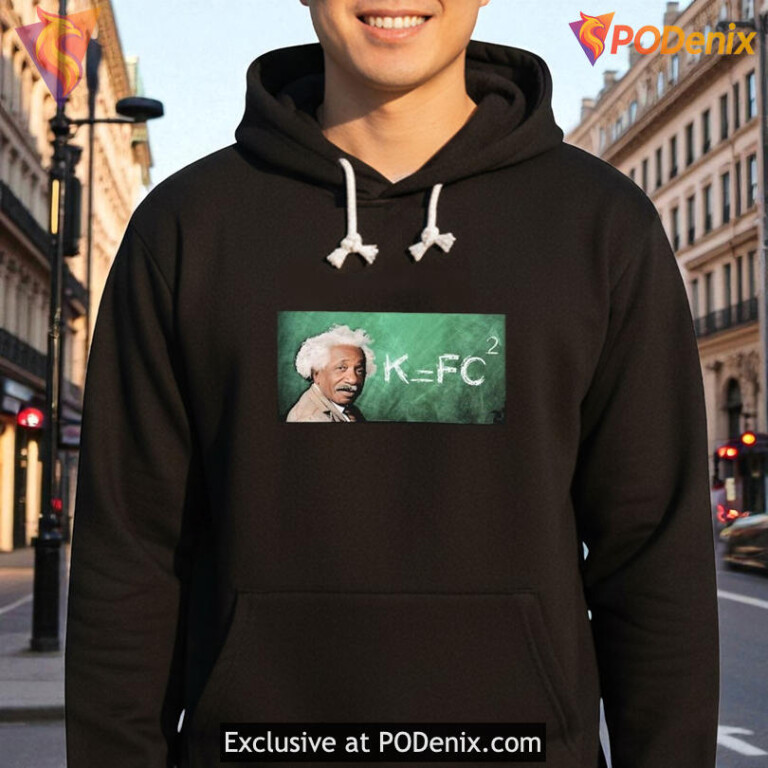 Einstein K Fc2 T-Shirt, Creative Meme Style Graphic Top With Quote - 1