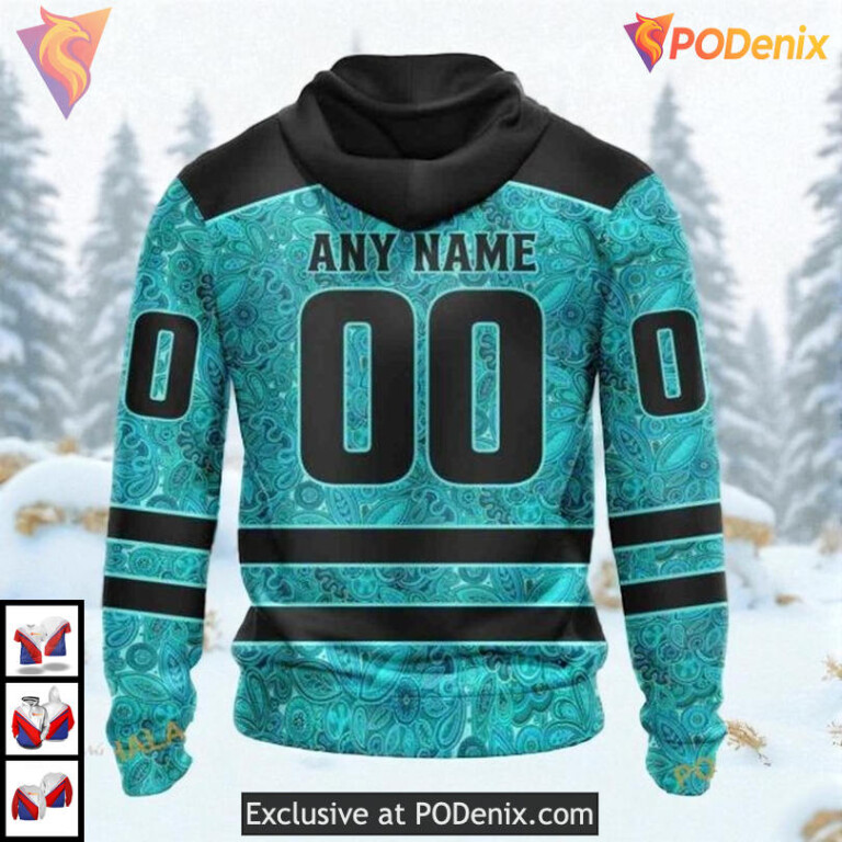Fight Ovarian Cancer Awareness Custom Los Angeles Kings Personalized 3D Hoodie - 1