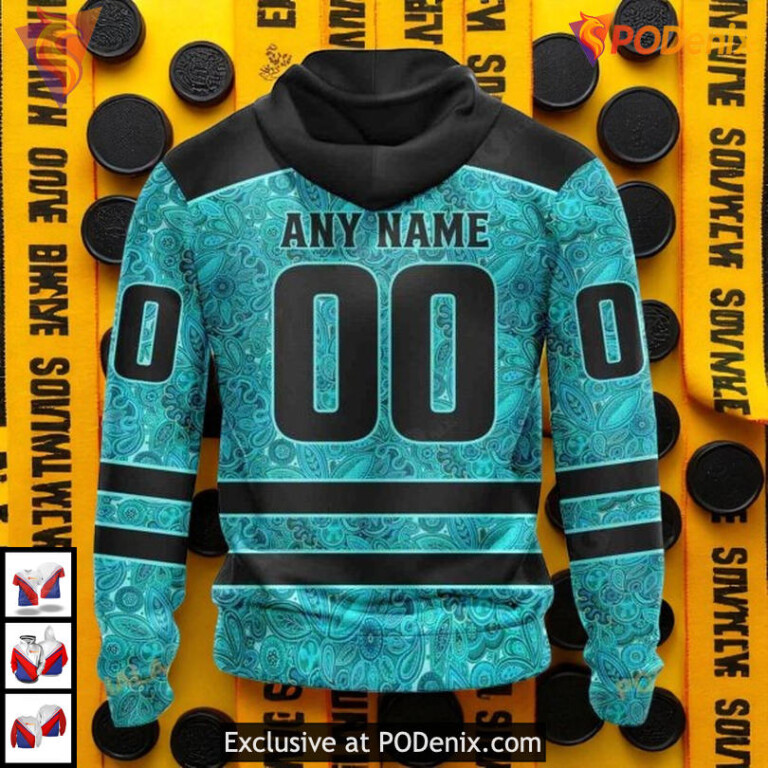 Fight Ovarian Cancer Boston Bruins Hoodie 3D Custom NHL Awareness Shirt Edition - 1