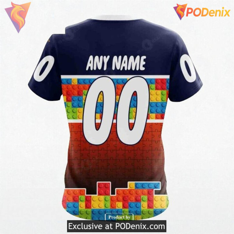 Flyers Custom 3D Hoodie, Puzzle Gradient Full Color NHL Concept - 3
