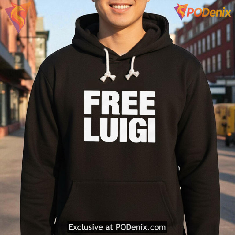 Free Luigi Shirt bold graphic design for fans of retro gaming culture - 1