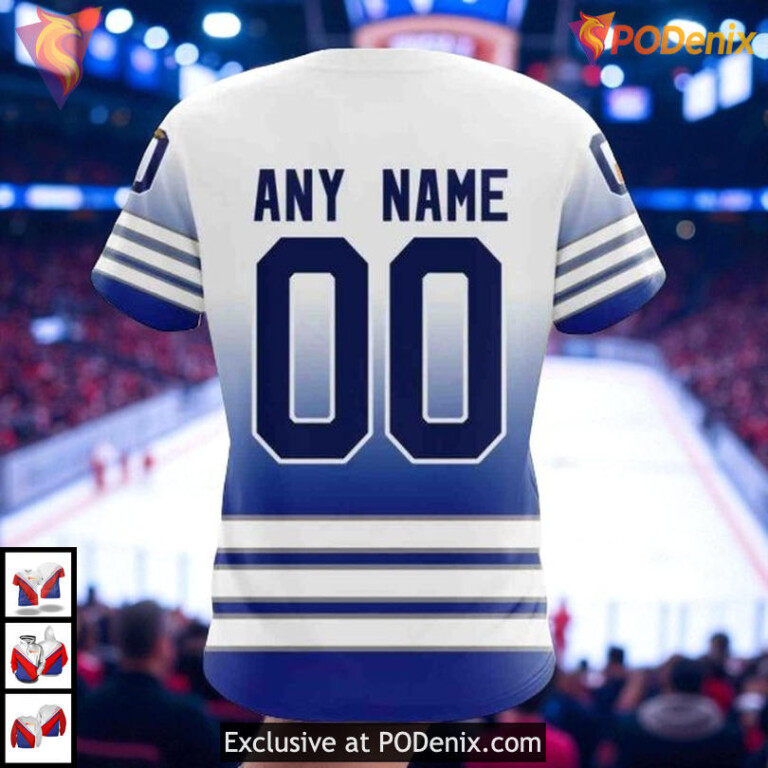 Gradient Series Concept Toronto Maple Leafs Womens Hoodie, Custom 3D Fan Gear - 3
