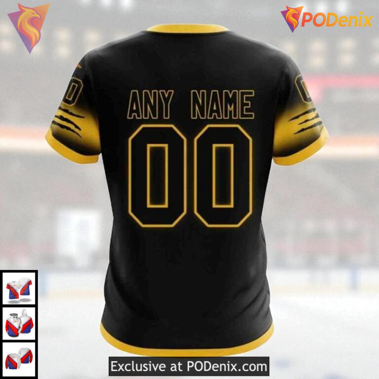 Gradient Series NHL Custom Boston Bruins Hoodie 3D Exclusive New Design - 3