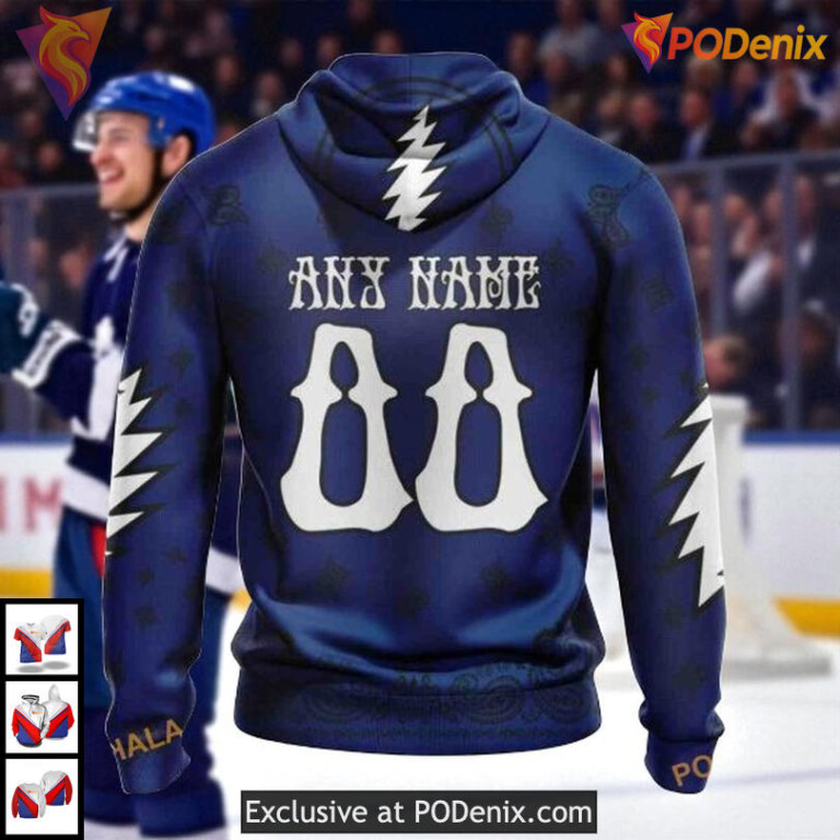 Grateful Dead Art Toronto Maple Leafs Holiday Hoodie, NHL 3D Clothing - 1