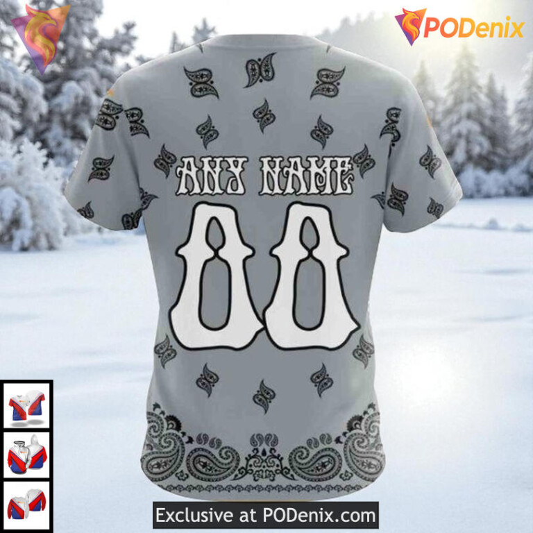 Grateful Dead Band Concept Custom Los Angeles Kings Sweatshirt Hoodie NHL 3D - 3