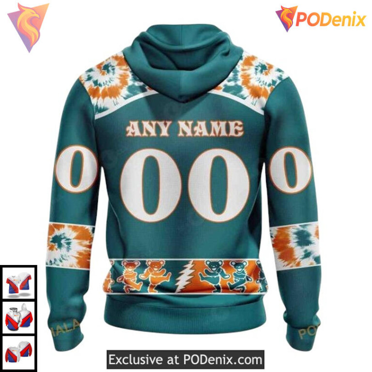 Grateful Dead Band Inspired Artwork Custom San Jose Sharks Full Print Hoodie 3D - 1