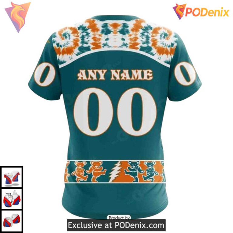 Grateful Dead Band Inspired Artwork Custom San Jose Sharks Full Print Hoodie 3D - 3