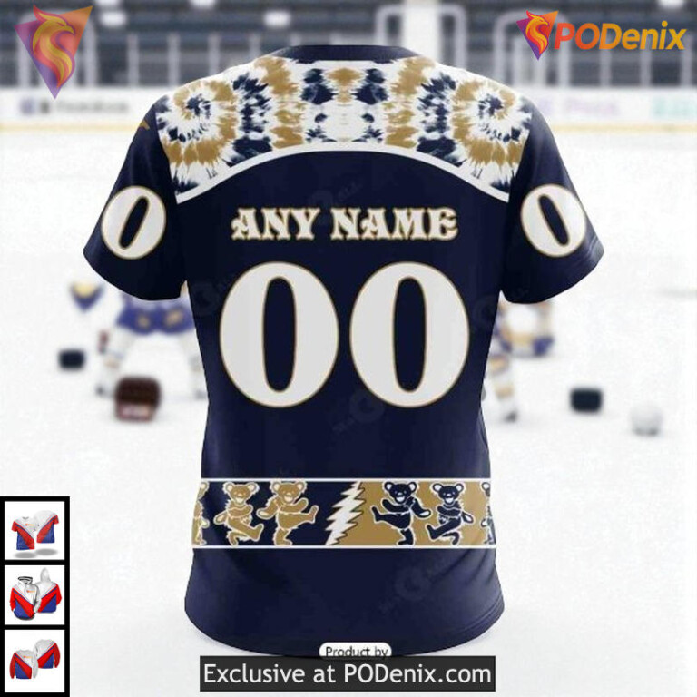 Grateful Dead Band Inspired Artwork Personalized Florida Panthers All Over Print Hoodie 3D - 3