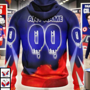 Halloween Night Custom Jersey New York Rangers Winter Hoodie 3D Apparel - 1