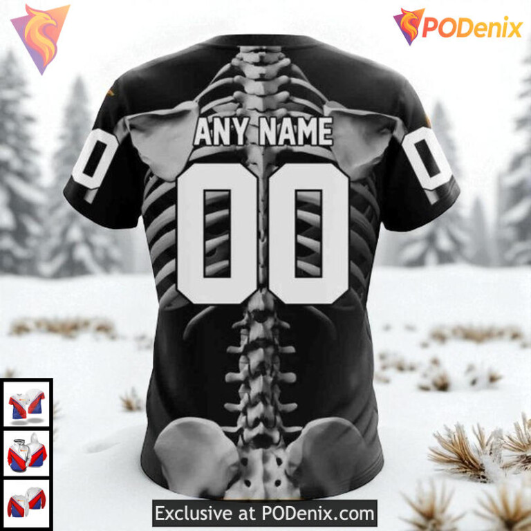 Halloween Skeleton Costume Style Custom Los Angeles Kings Unisex Hoodie NHL 3D - 3