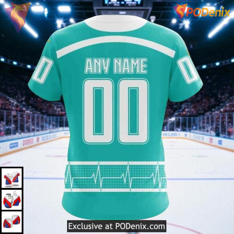 Healthcare Heroes Custom 3D Toronto Maple Leafs Hoodie NHL Tribute Gear - 3