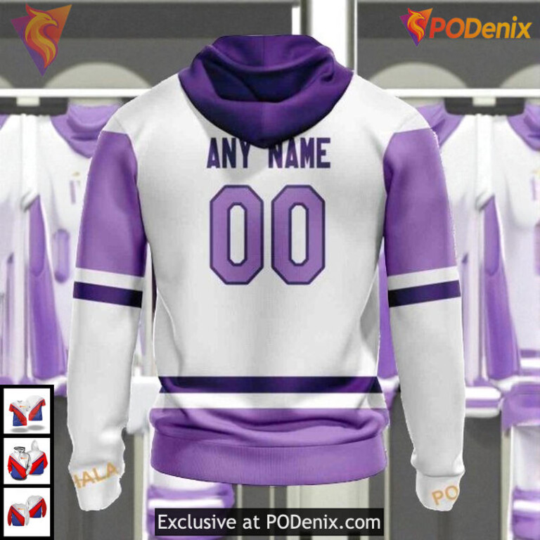 Hockey Fight Cancer Tribute Custom Florida Panthers Hoodie 3D NHL 2025 - 1