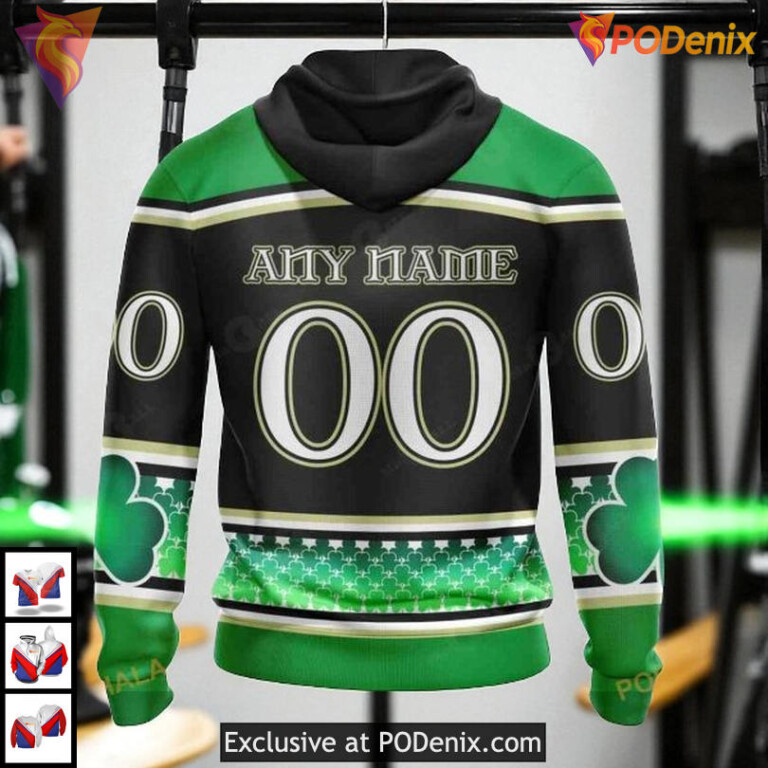 Hockey Patricks Day Celebration Custom NHL San Jose Sharks Kids Hoodie 3D - 1