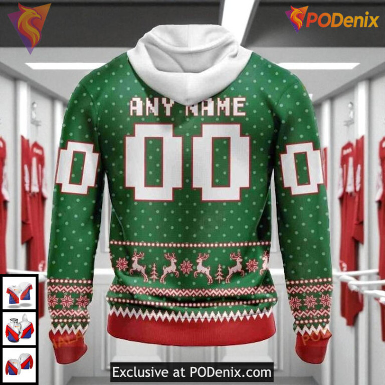 Holiday Cheer Apparel Custom Florida Panthers Holiday Hoodie NHL 3D - 2