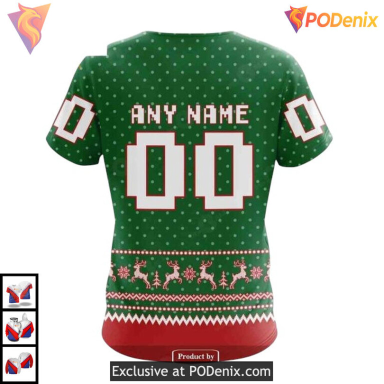 Holiday Cheer Apparel Custom San Jose Sharks All Over Print Hoodie 3D - 3