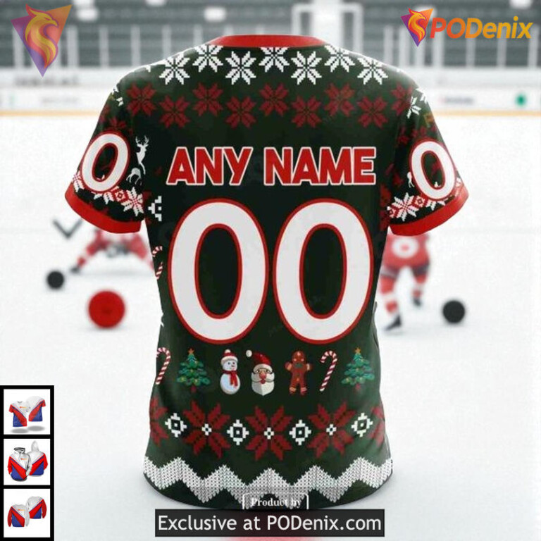 Holiday Season NHL Merch Custom Florida Panthers Graphic Hoodie Unisex 3D - 4