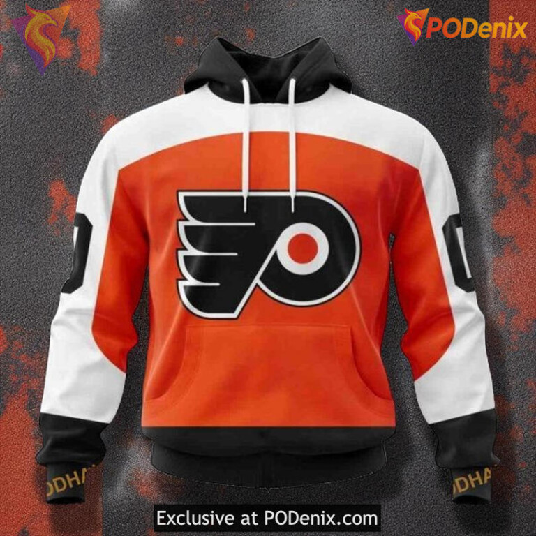 Home Kit 2025 NHL Philadelphia Flyers Hoodie, Personalized Team Apparel