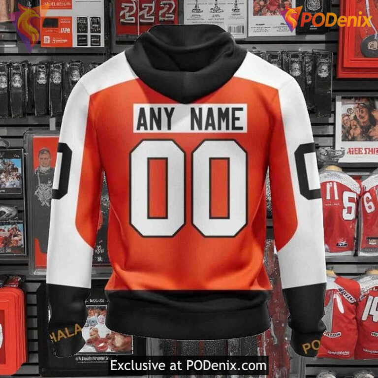 Home Kit 2025 NHL Philadelphia Flyers Hoodie, Personalized Team Apparel - 1