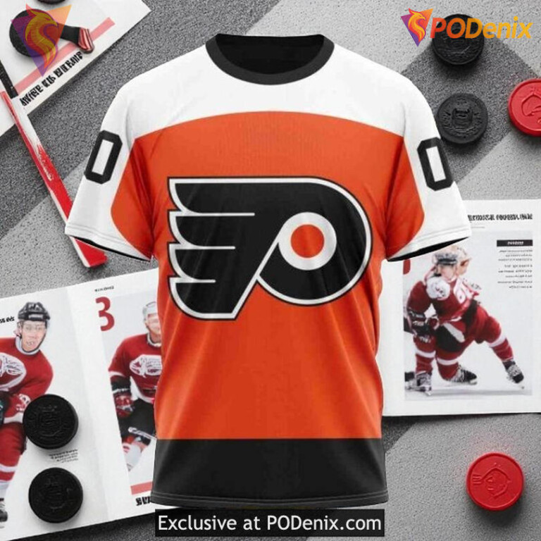 Home Kit 2025 NHL Philadelphia Flyers Hoodie, Personalized Team Apparel - 2