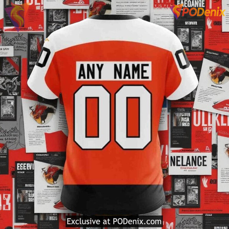 Home Kit 2025 NHL Philadelphia Flyers Hoodie, Personalized Team Apparel - 3