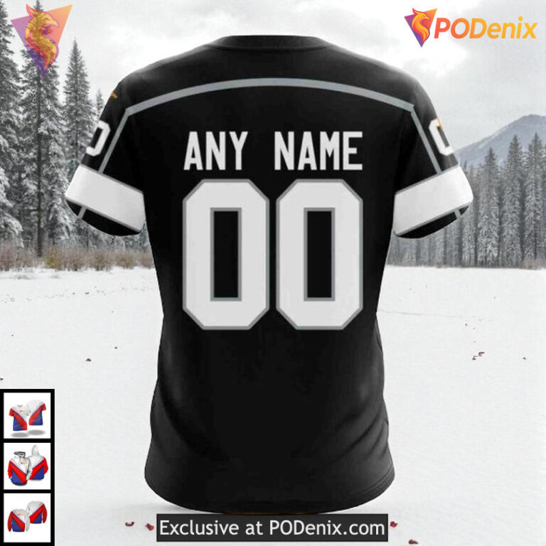 Home Kits 2025 Tribute Edition Custom Los Angeles Kings All Over Print Hoodie - 3