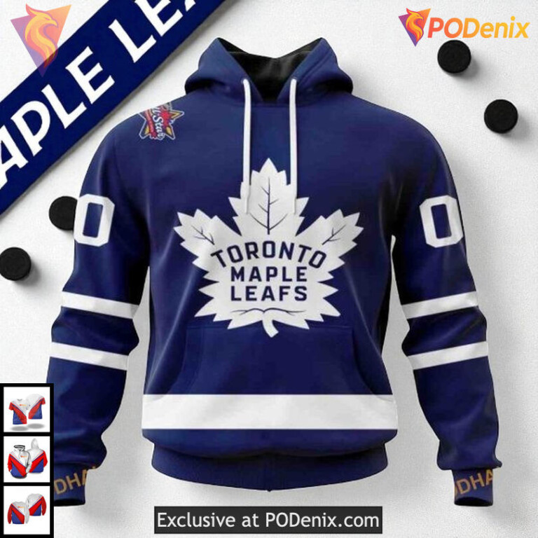 Home Kits Custom 2025 Toronto Maple Leafs Hoodie 3D Hockey Fan Edition