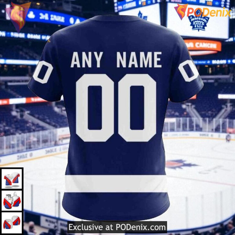 Home Kits Custom 2025 Toronto Maple Leafs Hoodie 3D Hockey Fan Edition - 3