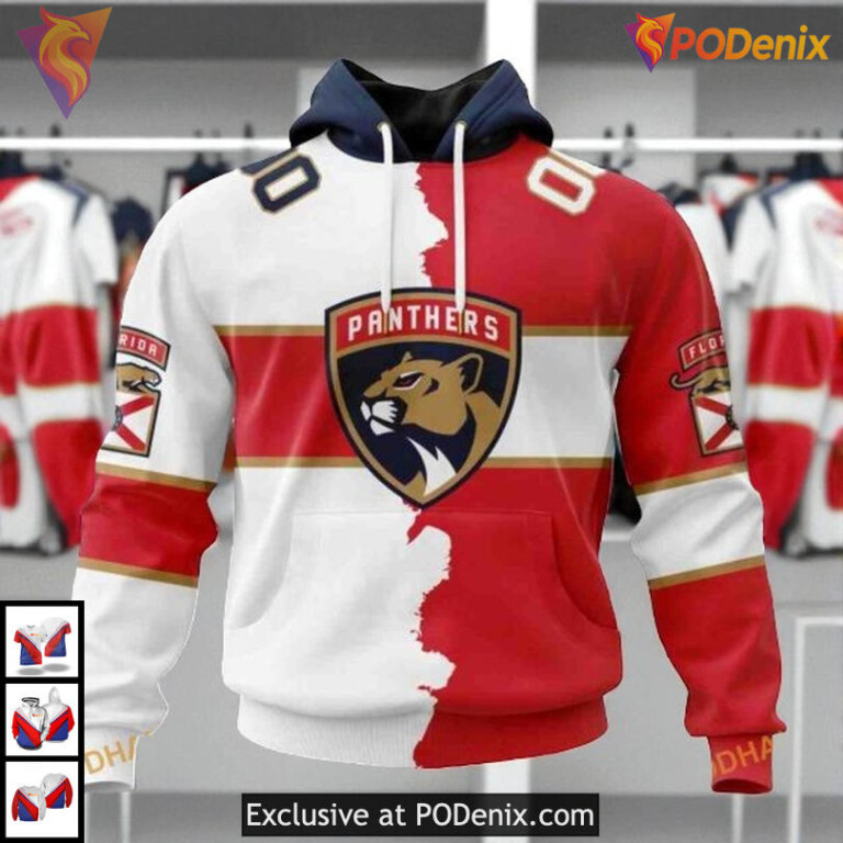 Home Mix Away 2025 Edition Custom Florida Panthers Sweatshirt Hoodie 3D