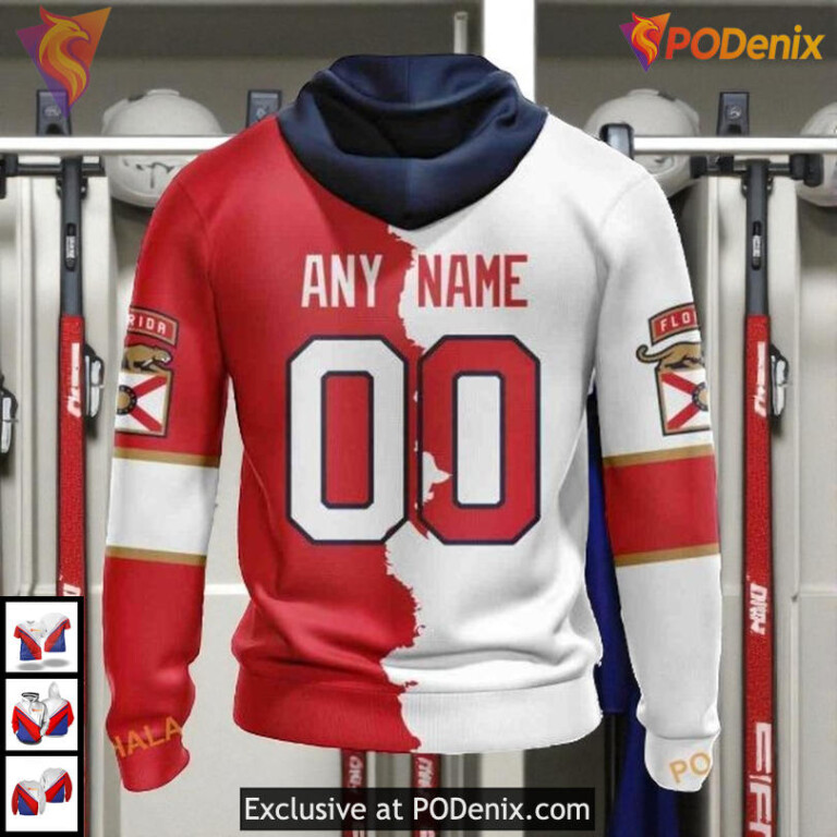 Home Mix Away 2025 Edition Custom Florida Panthers Sweatshirt Hoodie 3D - 1