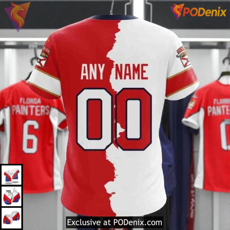 Home Mix Away 2025 Edition Custom Florida Panthers Sweatshirt Hoodie 3D - 3